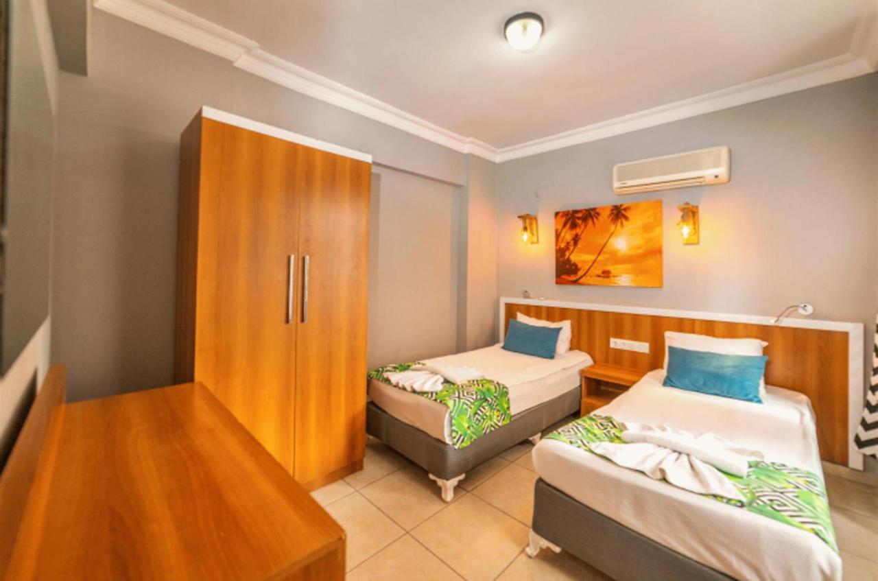 Kleopatra Icaria Apart Hotel Алания Экстерьер фото