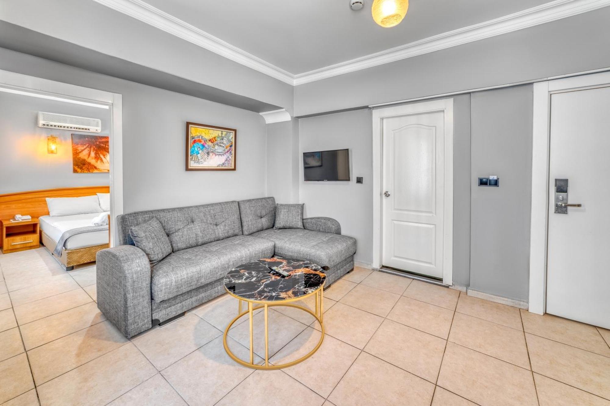 Kleopatra Icaria Apart Hotel Алания Экстерьер фото