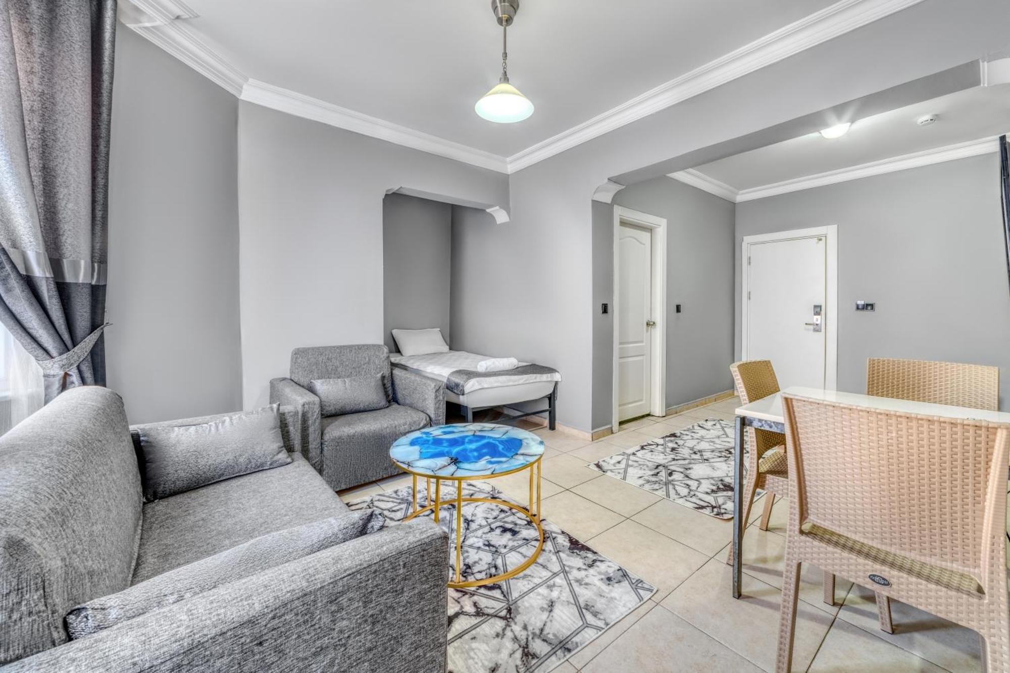 Kleopatra Icaria Apart Hotel Алания Экстерьер фото