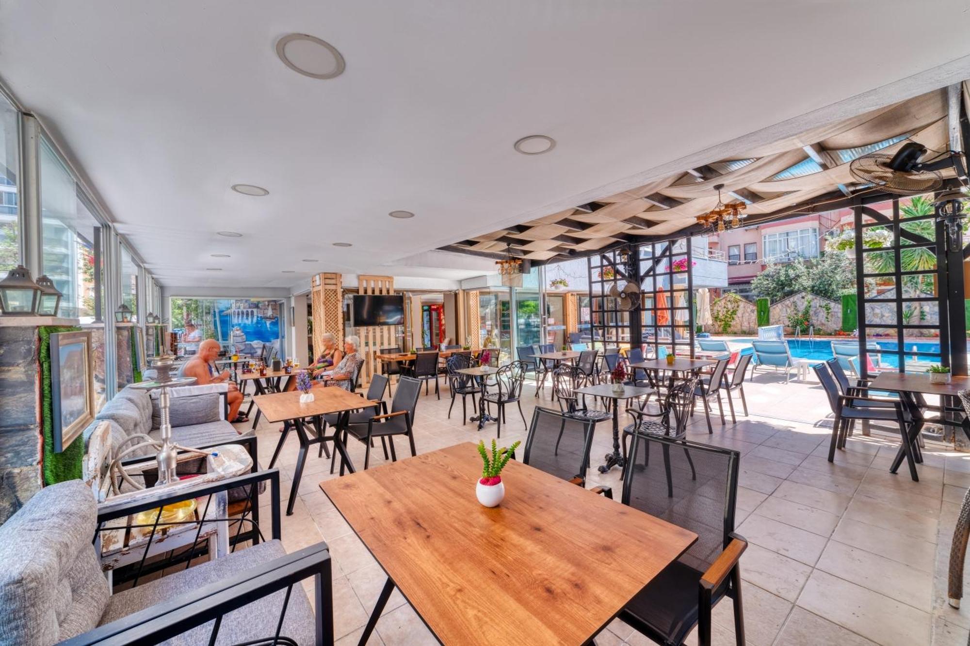 Kleopatra Icaria Apart Hotel Алания Экстерьер фото